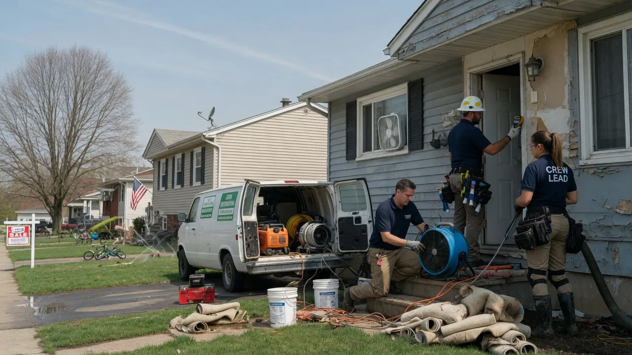 Flood Cleanup in Volga, WV near me