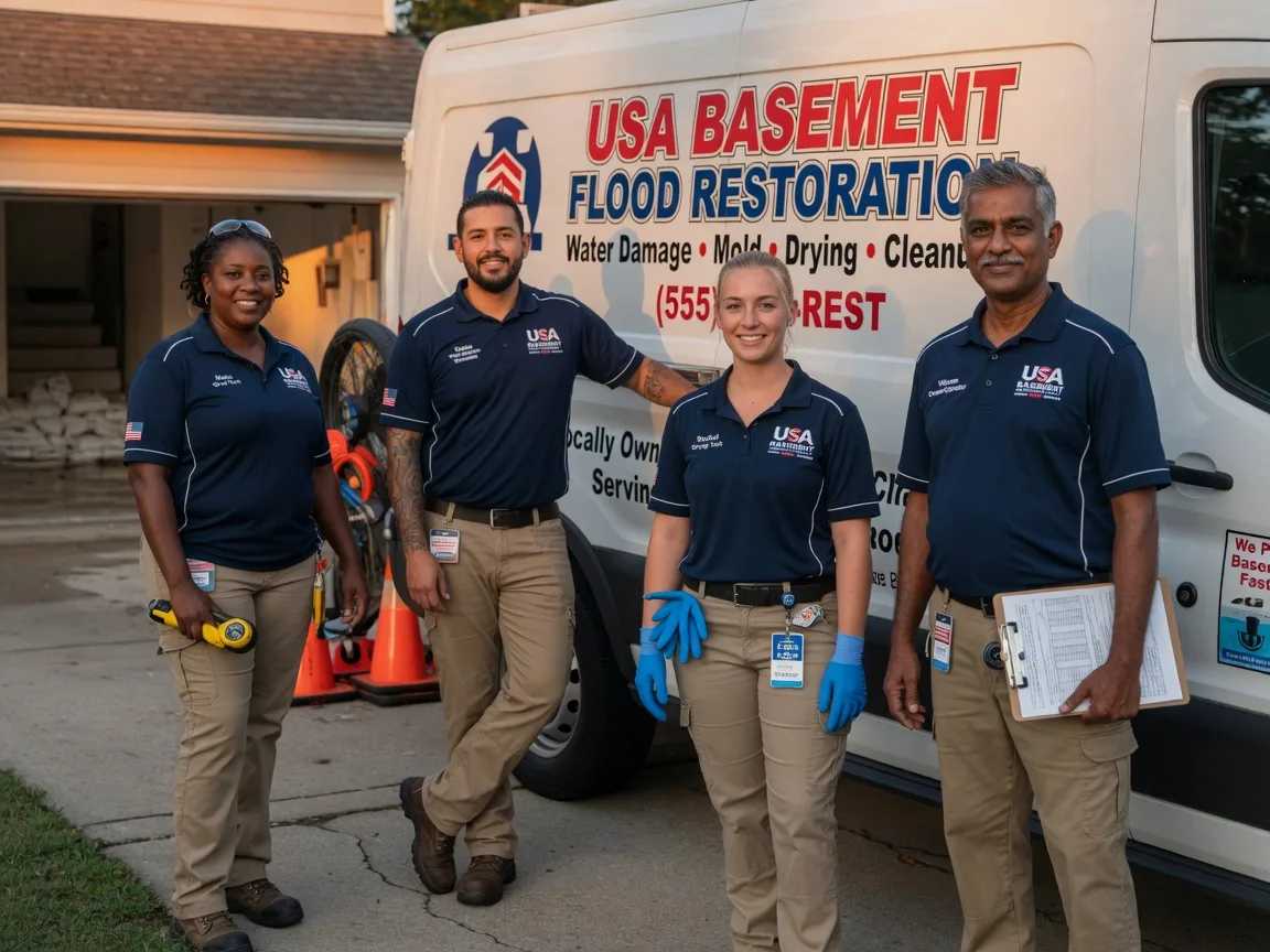 Basement Flood Cleanup company in Volga, WV