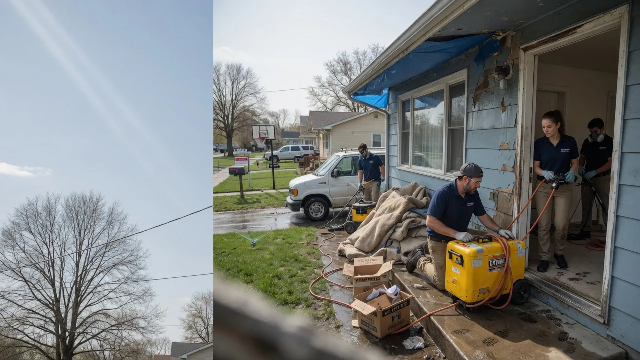Basement Flood Cleanup in Volga, WV near me